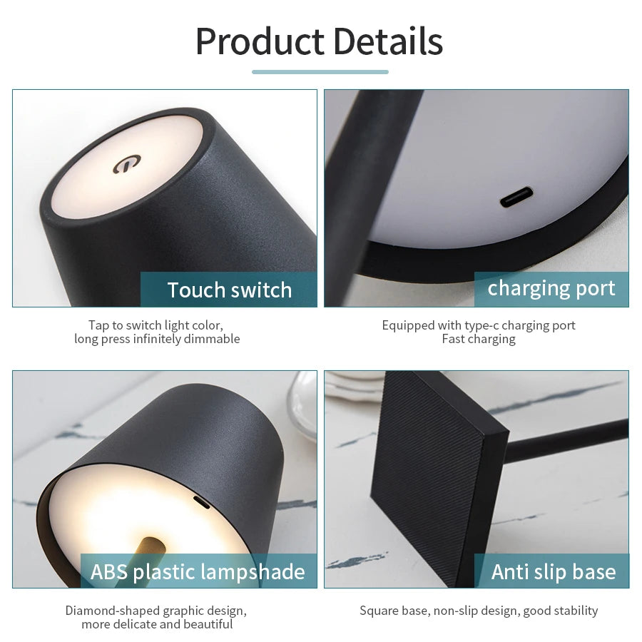 Dimmable USB Desk Lamp